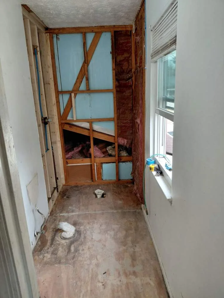 Bathroom Demo & Prep Work