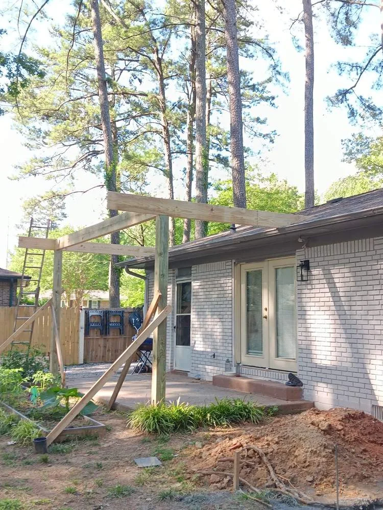Patio Roof Structure